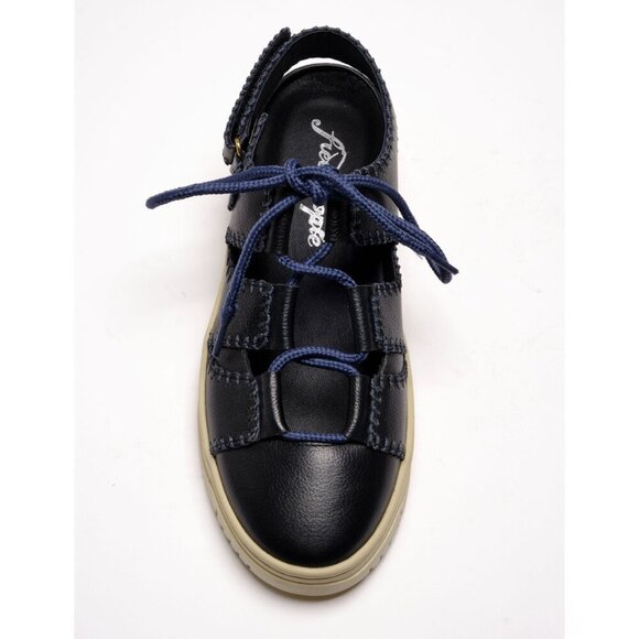 🆕 FREE PEOPLE Thirty Love Cutaway Sneakers / Black NIB Sz 9 - Picture 8 of 10